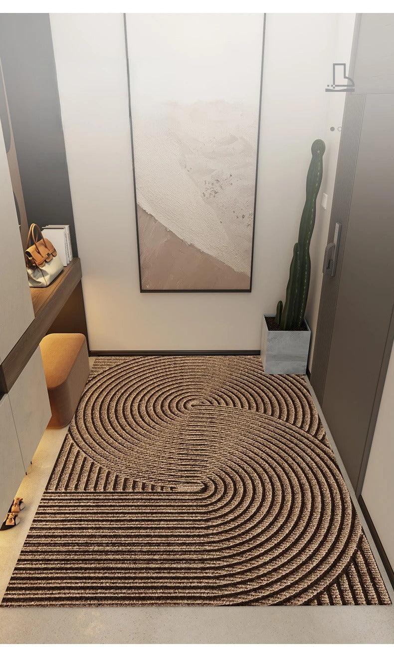 Elegant Non-Slip PVC Doormat