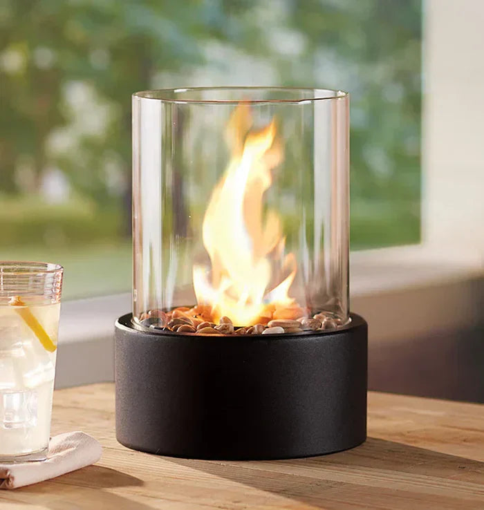 Luxe Flame Portable Table Fire Lantern