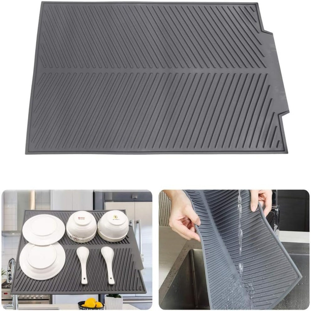 Premium Non-Slip Silicone Dish Drying Mat
