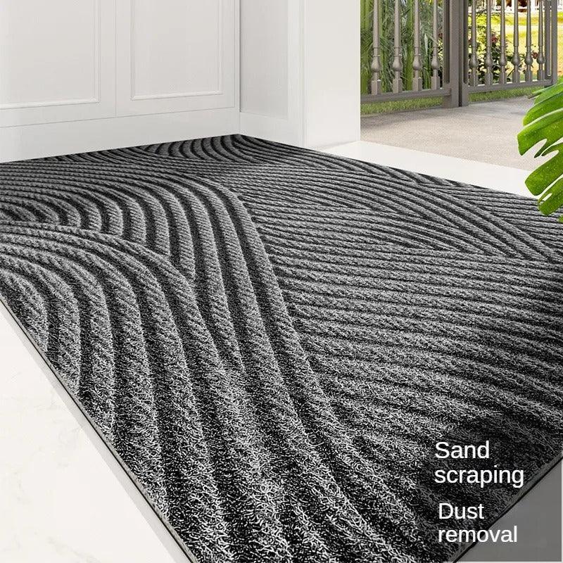 Elegant Non-Slip PVC Doormat