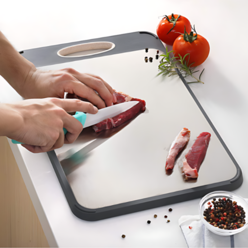 Premium Chopping Board with Dual-Sided Function