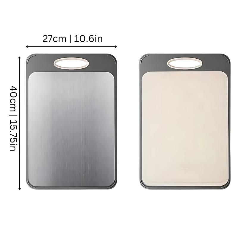 Premium Chopping Board with Dual-Sided Function