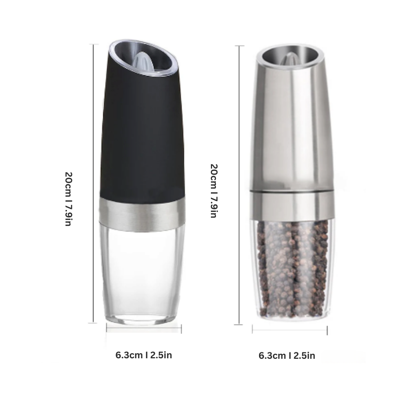 Grind Smart | Avant-Garde Automatic Salt & Pepper Grinder