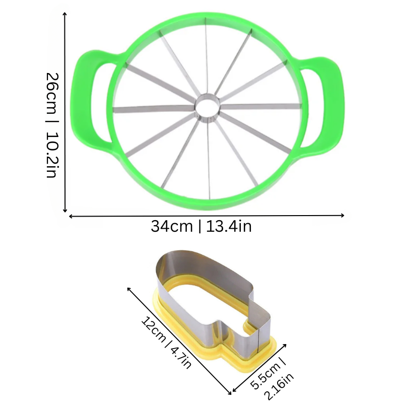 Versatile Watermelon Cutter and Popsicle Molder Kit