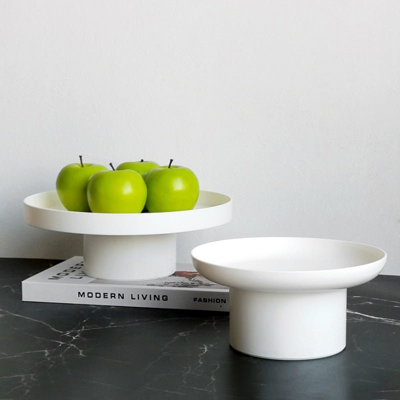 Minimalist Acrylic Round Stand Tray
